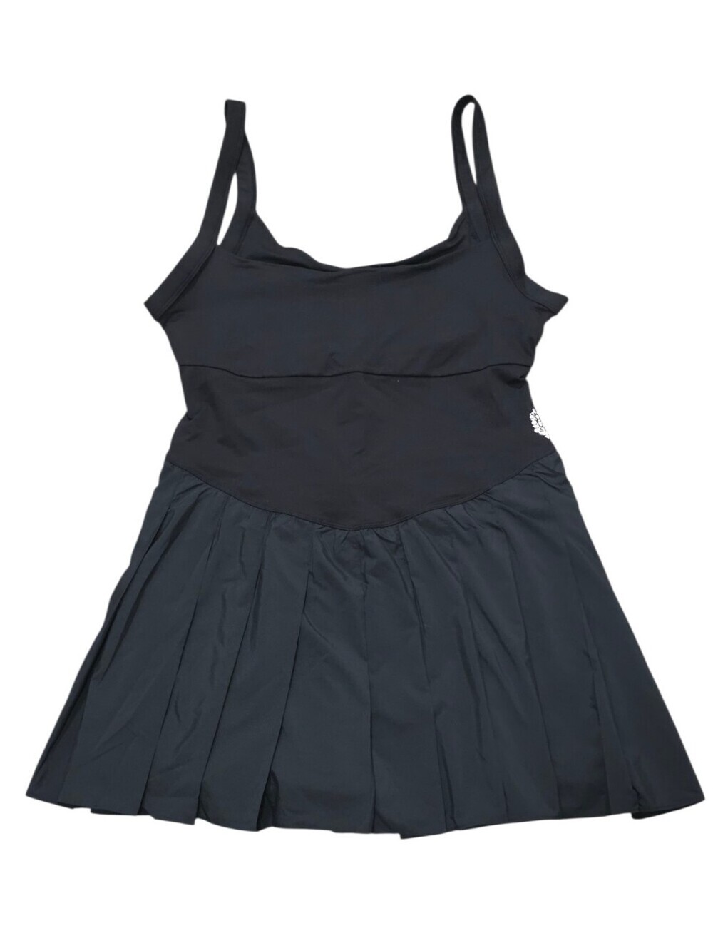FP Movement Swing Of Things Skortsie Black Pleated Activewear Dress NWOT XL - Picture 9 of 10